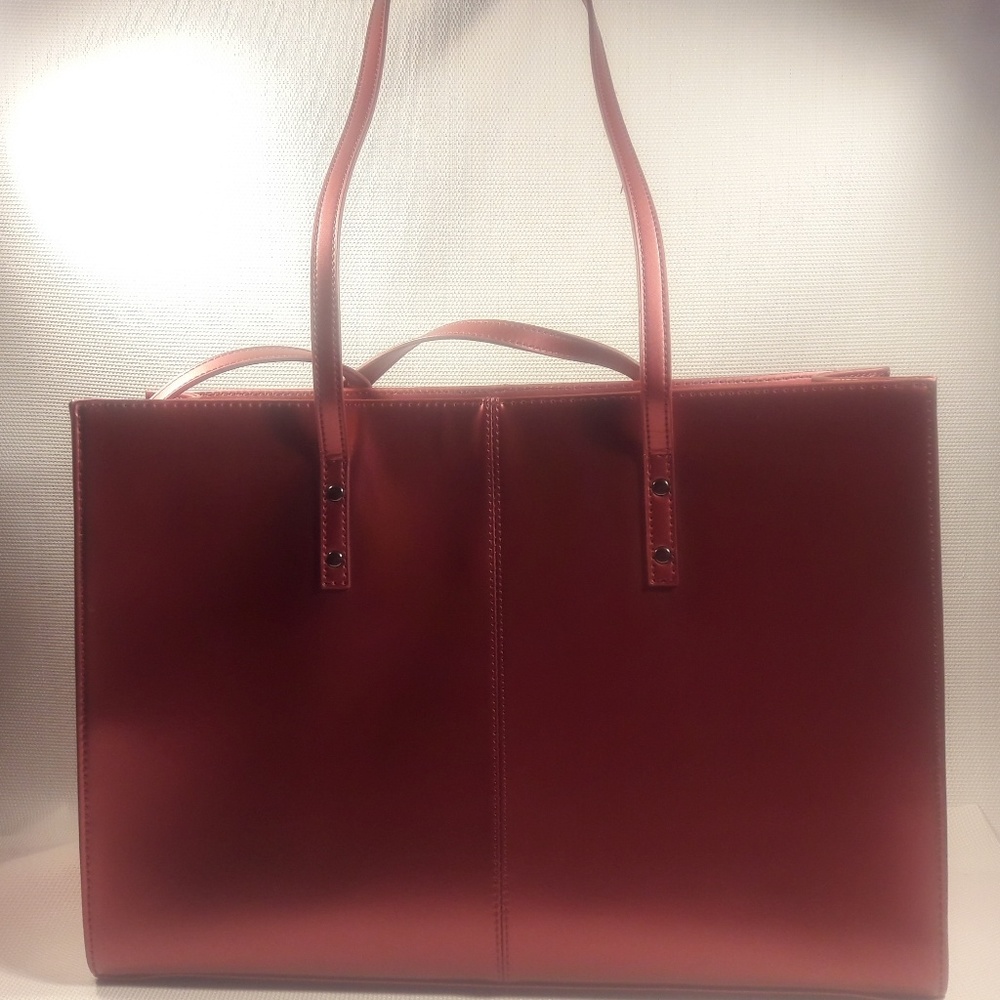 Wilson's Leather laptop tote Briefcase bag w/padde